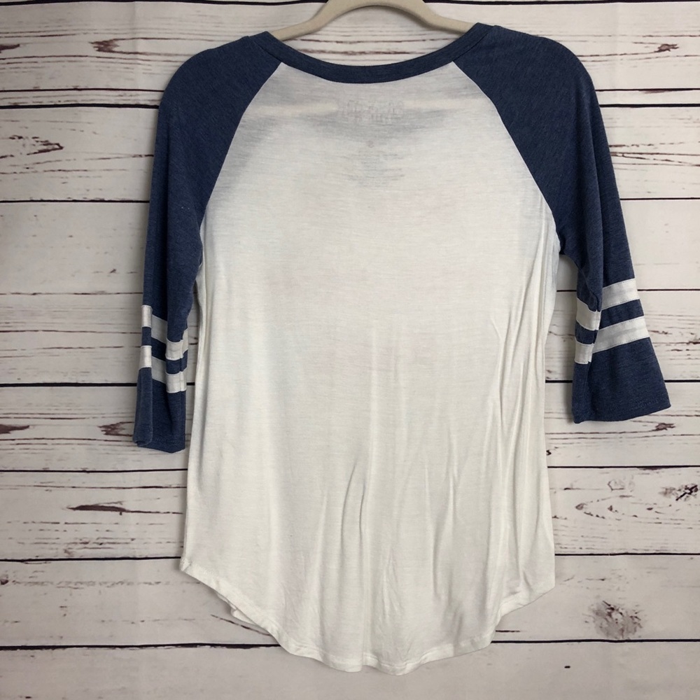 Stranger Things Graphic Tee Burnout Retro Raglan - Picture 2 of 5